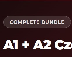 Complete Czech Bundle (A1 + A2)